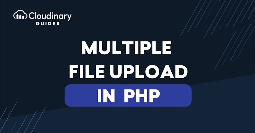 Multiple File Upload in PHP