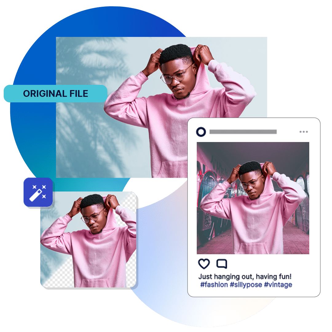Automate background removal