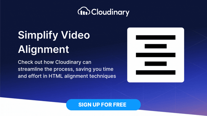 how_to_center_video_in_html